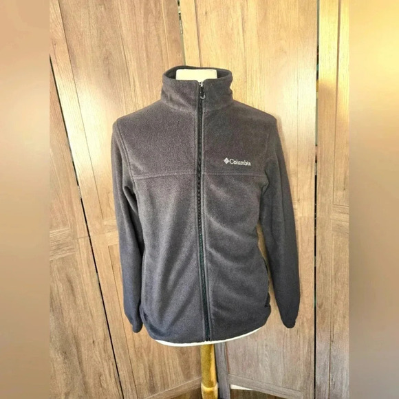 Columbia mens black zip Sweater - Picture 1 of 12